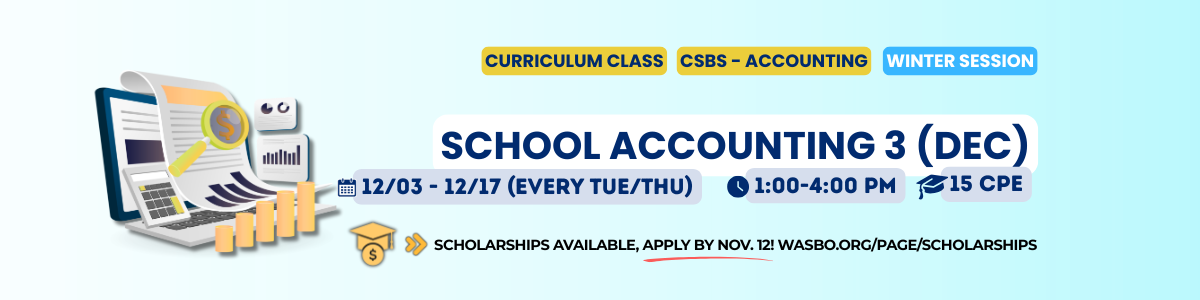 2026 School Accounting 3 - Online (Dec) Image